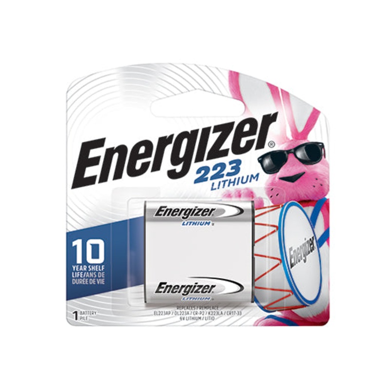Energizer 6-Volt Lithium Photo 223A Battery