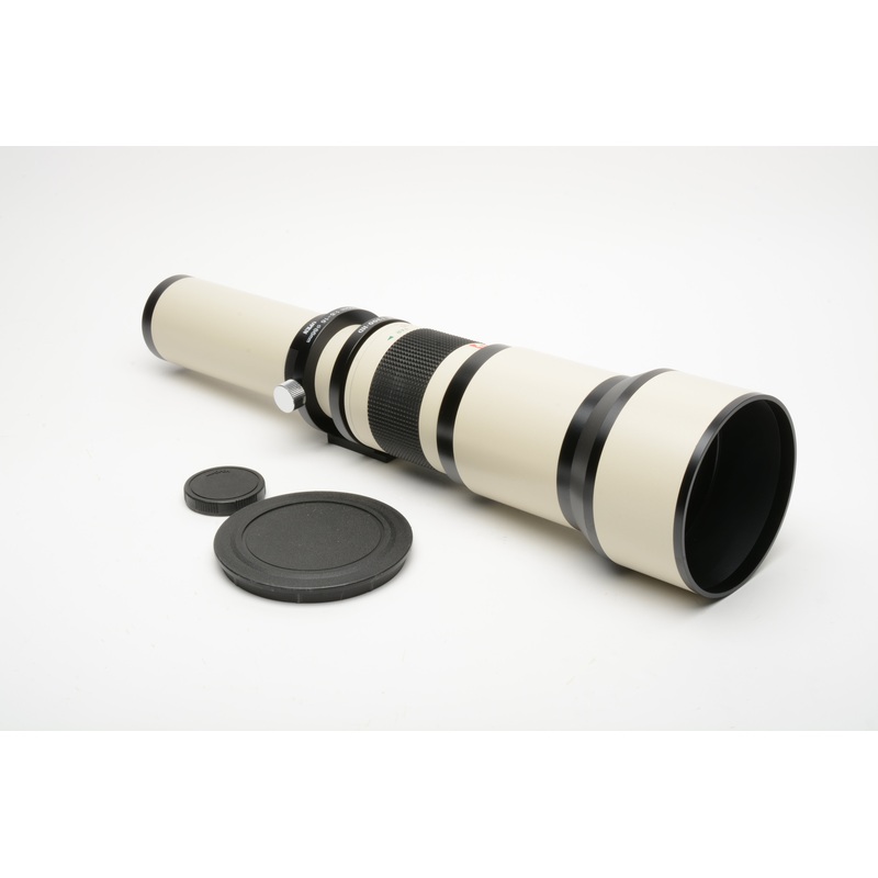 Opteka LR 1300 HD 650-1300mm f8-16 T-Mount Telephoto Zoom Lens, Clean