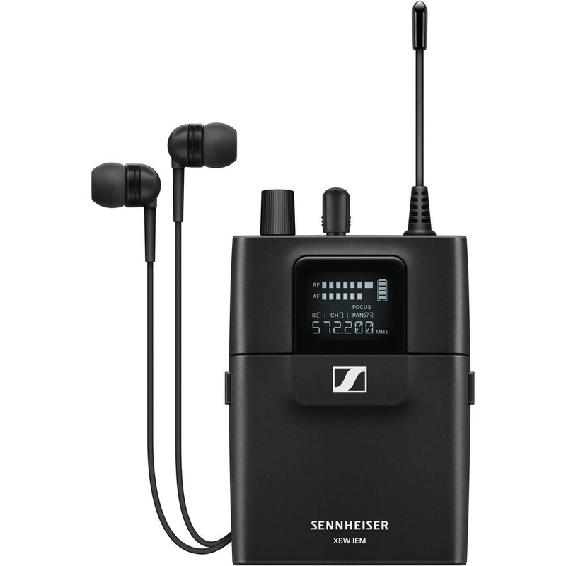 Sennheiser XSW IEM EK (A) In-Ear Monitoring Bodypack Stereo Receiver – 509156 XSW IEM EK (A) 509156 (476 – 500 MHz)