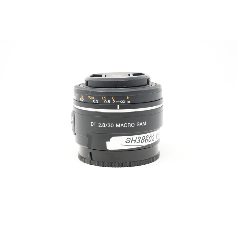 Used Sony DT 30mm F2.8 Macro lens SAM for Sony A mount (Boxed SH38602)