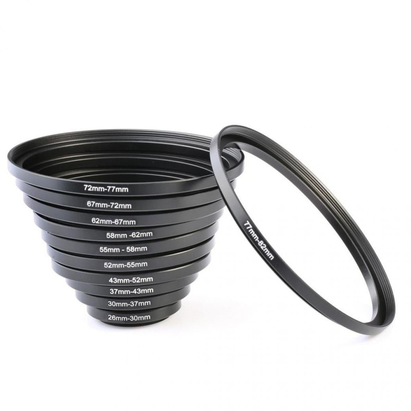 Anillos adaptadores K&F Concept Sterp Up – 11 piezas