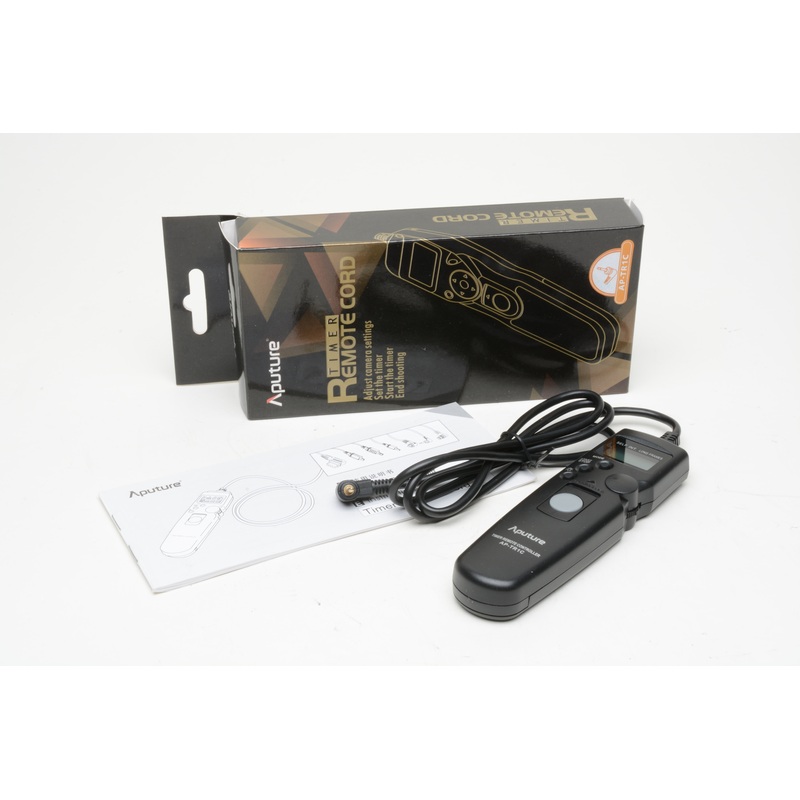 Aputure AP-TR 1C Timer Remote Controller for Canon EOS Cameras NIB