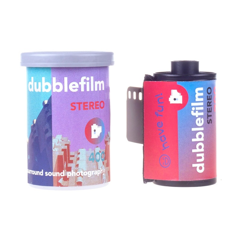 DubbleFilm Stereo 400 Color Negative Film – 35mm Roll Film – 36 Exposures