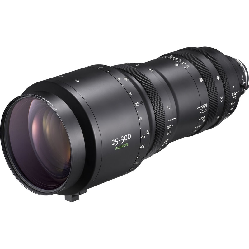 Fujinon ZK12x25 25-300mm T3.5-3.8 Versatile Zoom Lens PL Mount 16430142 ZK12x25-F in Feet