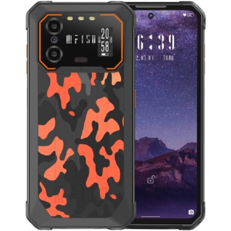 IIIF150 B1 Pro Rugged Phone Dual SIM Night Vision Camera 6GB+128GB Black Orange