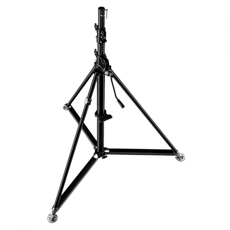 Manfrotto 387XBU Super Wind Up Stand Black