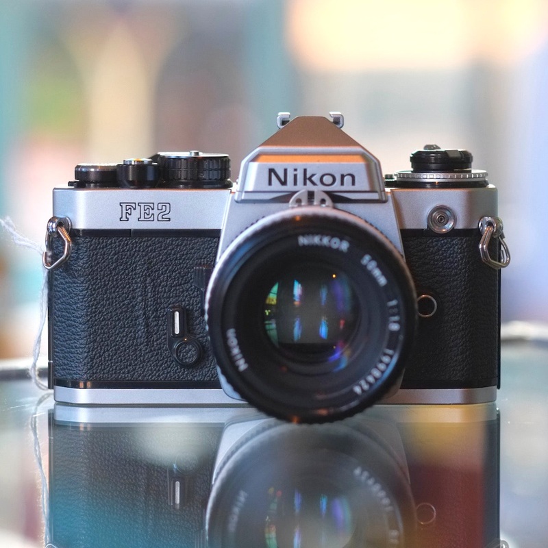 Nikon FE2 with 50mm f1.8 AI Nikkor