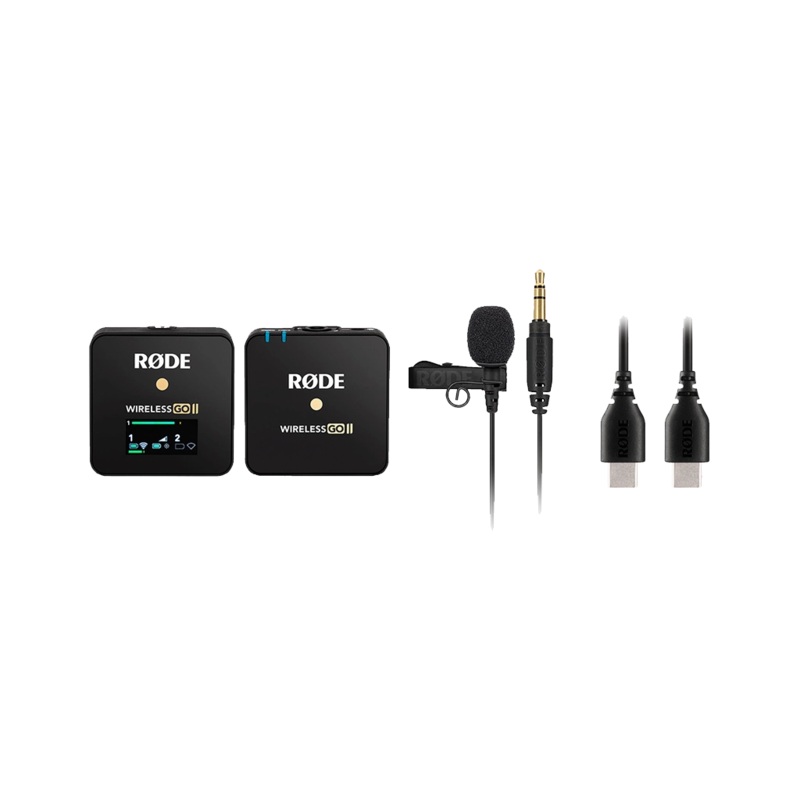 Rode Wireless GO II Single Compact Digital Wireless Microphone System/Recorder Mobile Kit (Android)