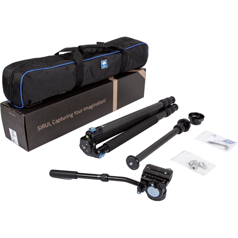 SIRUI R-3213X+VH-10 CARBON TRIPOD & VIDEO HEAD