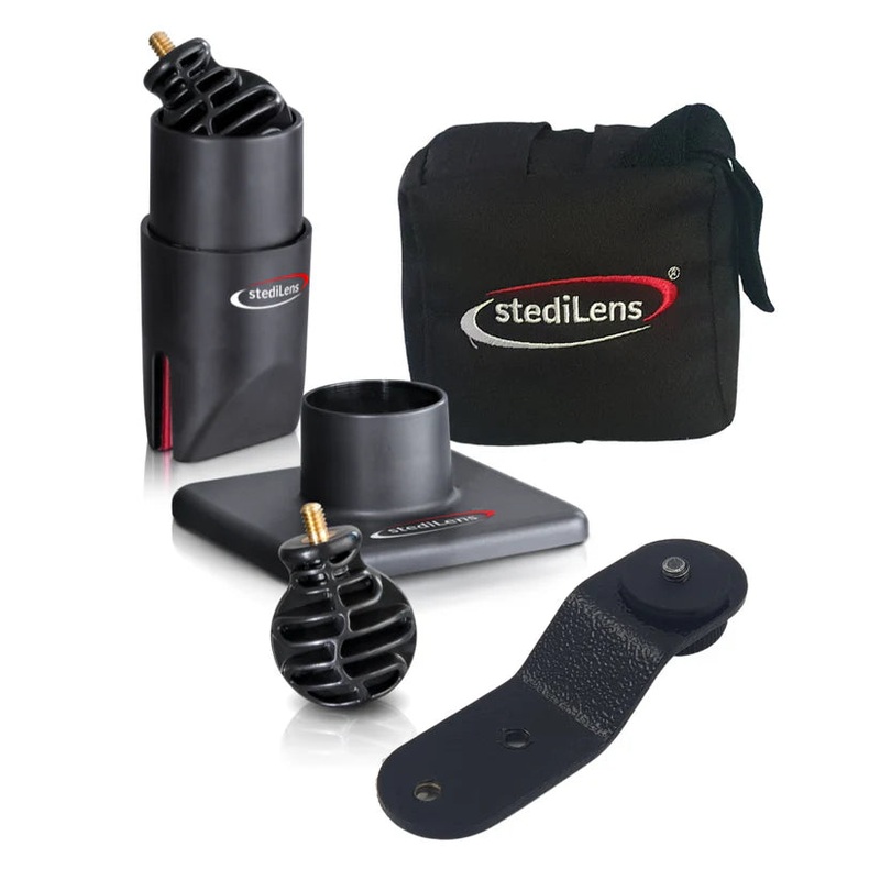 STEDILENS WINDOW/BASE/BEANBAG/BRACKET COMBO CAMERA AND TELEPHOTO LENS STABILIZER