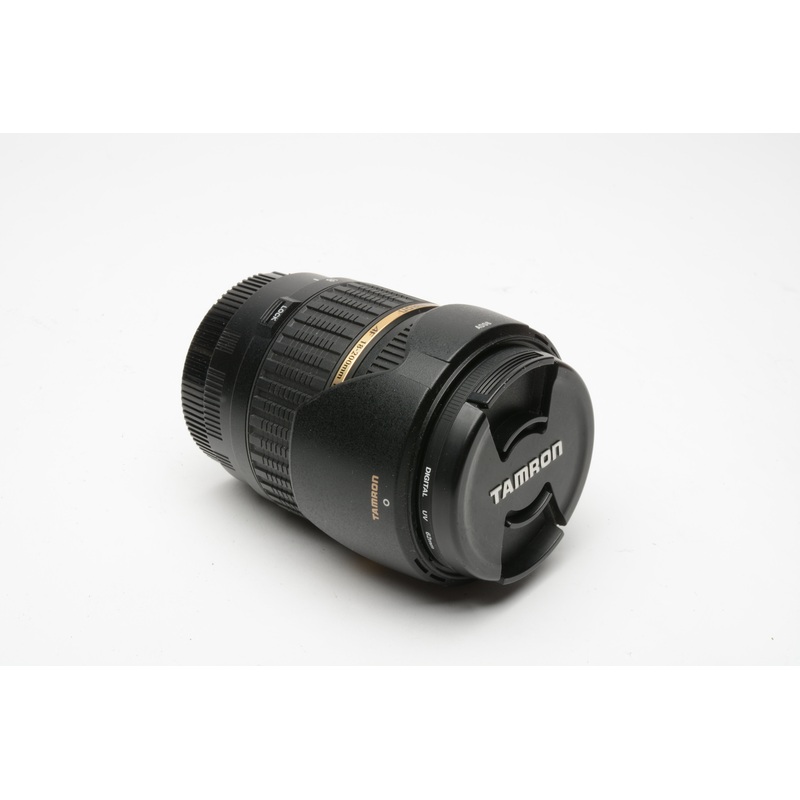 Tamron AF 18-200mm f3.5-6.3 XR Di II LD IF Macro Lens Canon AF +Hood, UV