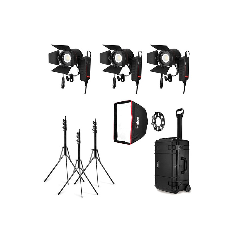 FIILEX P3 Color K300 Kit Portable 90W LED Lights – FLXP3CLR-K300-KIT