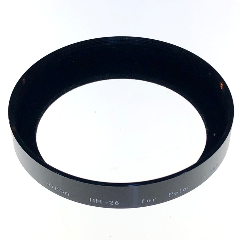 Nikon HN-26 lens hood Working