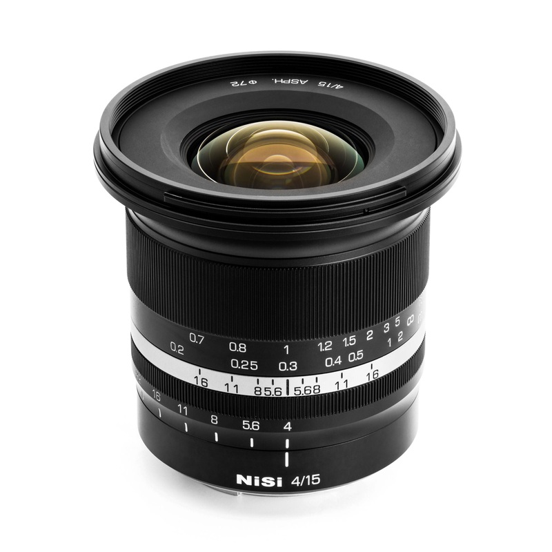 NiSi 15mm f/4 Sunstar Super Wide Angle Full Frame ASPH Lens Sony E