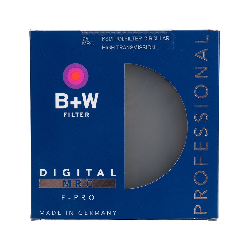 B+W  95mm F-Pro Kaesemann High Transmission Circular Polarizer MRC Filter