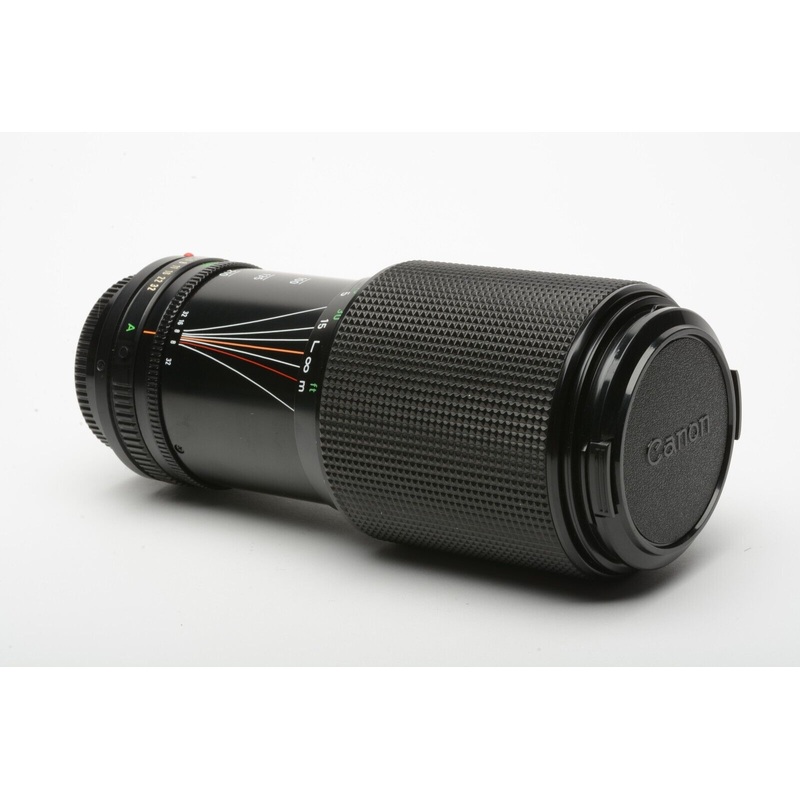 Canon FD 70-210mm f4 Zoom FD Lens w/Caps, Great Zoom, Very clean