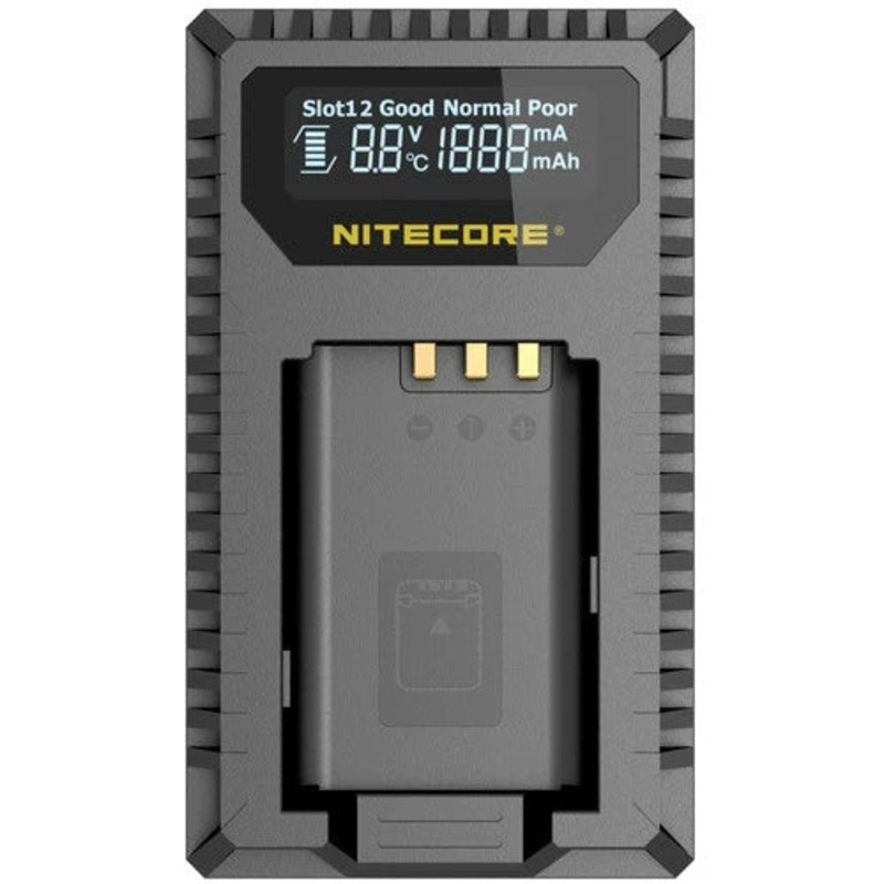 NITECORE USN2 USB SONY CHARGER LCD FOR NP-BX1