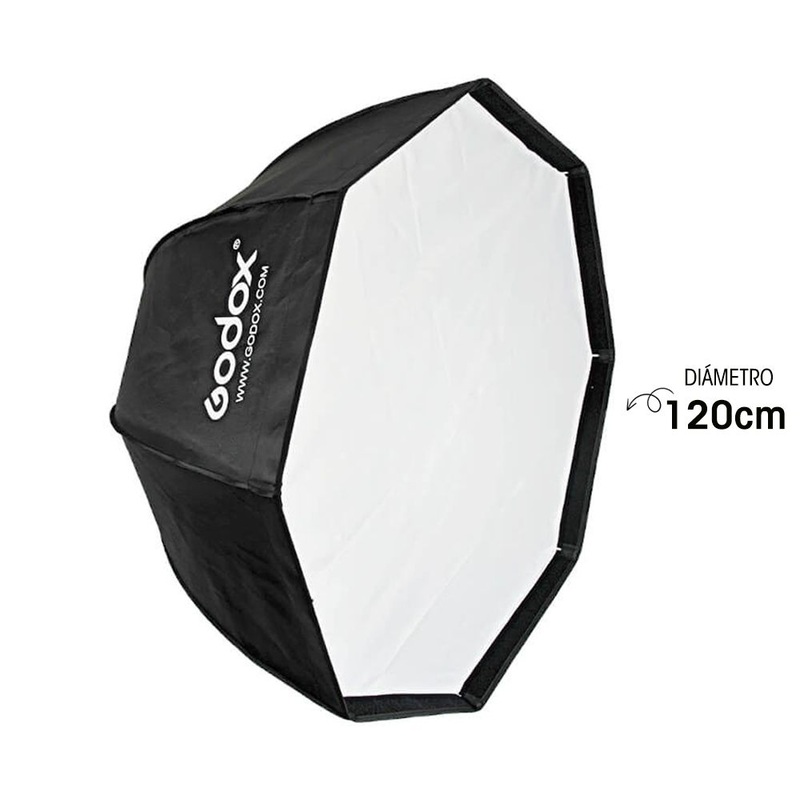 Octabox Tipo Sombrilla Montura Bowens 120cm Godox