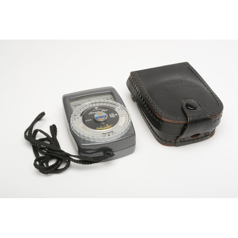 Gossen Luna-Pro Incident light meter, w/strap and case, tested, accurate
