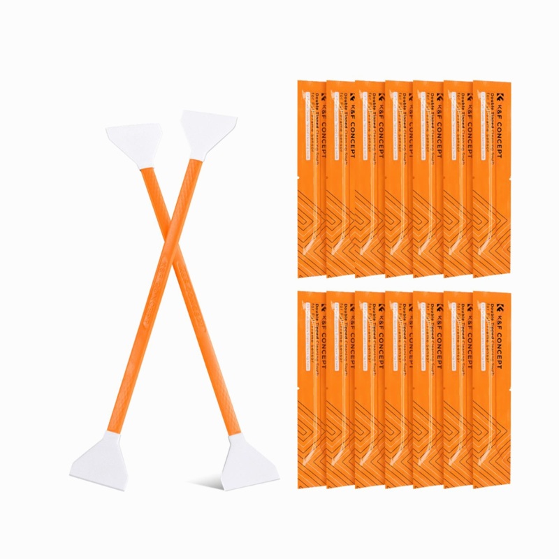 K&F Concept SKU.1959 14Pcs Double-Headed Cleaning Stick Set, CMOS Full Frame Cleaning Stick