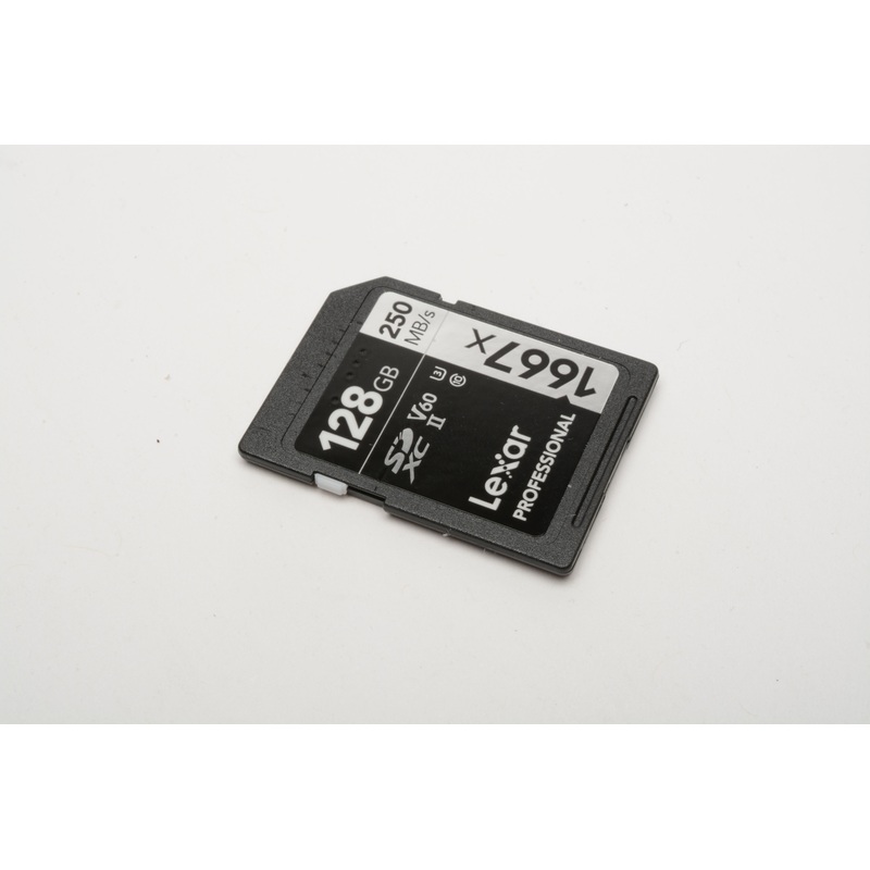Lexar Professional 1667X 128GB SDXC UHS II Memory Card 250MBs for 4K Video