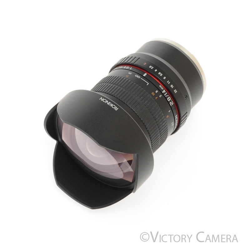 Rokinon 14mm f2.8 Wide Angle Fish Eye Lens for Sony E Mount [MINT-]