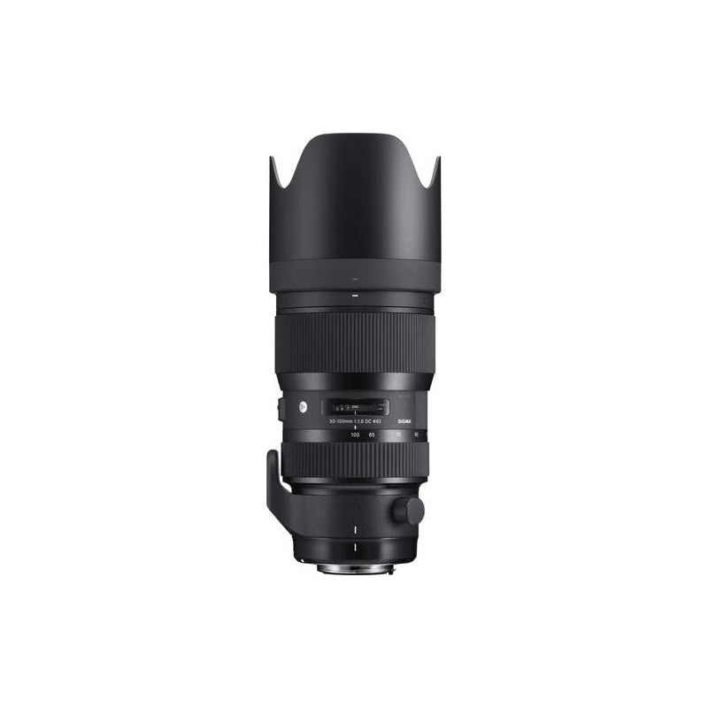 Sigma 50-100mm f1.8 DC HSM Art Mid-Telephoto Zoom Optique pour Canon EF Monture EF Zoom