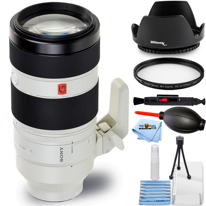 Sony FE 100-400mm f/4.5-5.6 GM OSS Lens SEL100400GM – 7PC Accessory Bundle