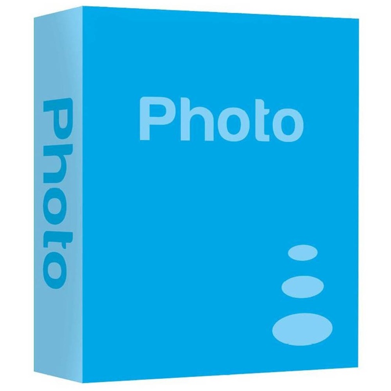 Zep Basic Slip-In Photo Album For 300 7.5×5 Photos – Light Blue