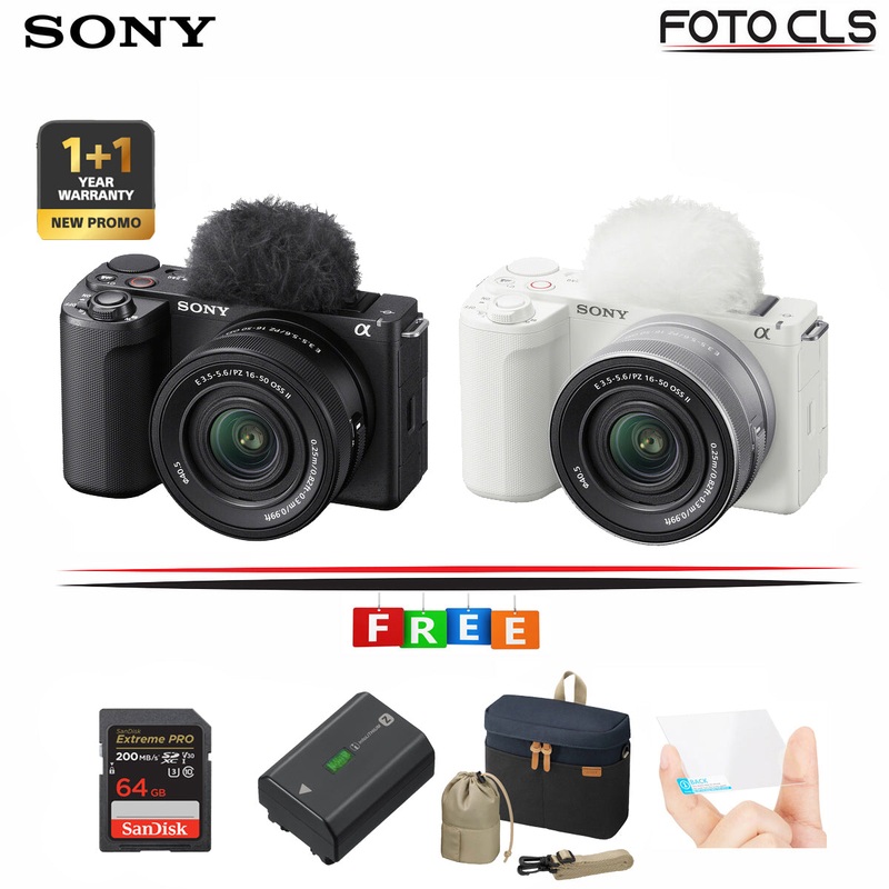 (August Promo)Sony ZV-E10 II Mirrorless Camera With 16-50mm Lens (Black)