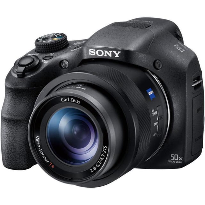CyberShot DSC-HX350 Bridge Camera – Black + Sony Carl Zeiss Vario-Sonnar T 4.3-215mm f/2.8-6.3 f/2.8-6.3