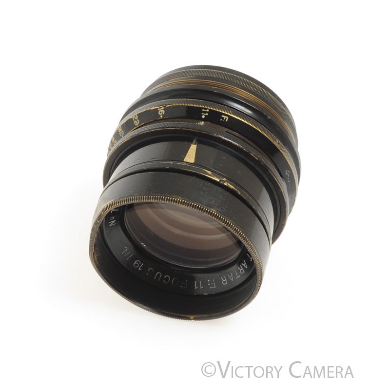 Goerz 19″ F11 Apochromat Uncoated Barrel Lens [Good]