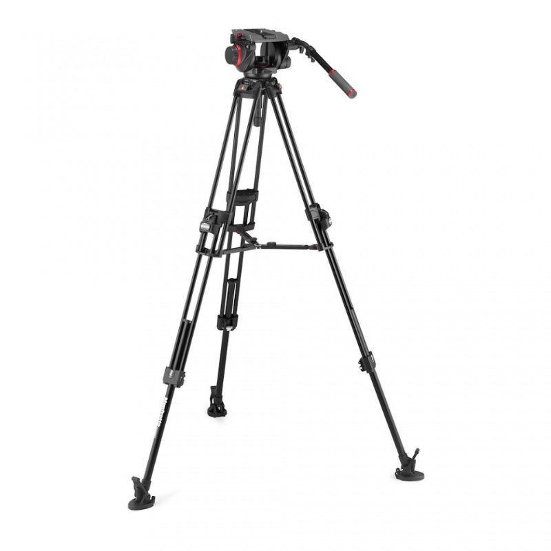 Manfrotto Rotule vido Manfrotto 509 Pro et trpied Fast Twin 645 Alu
