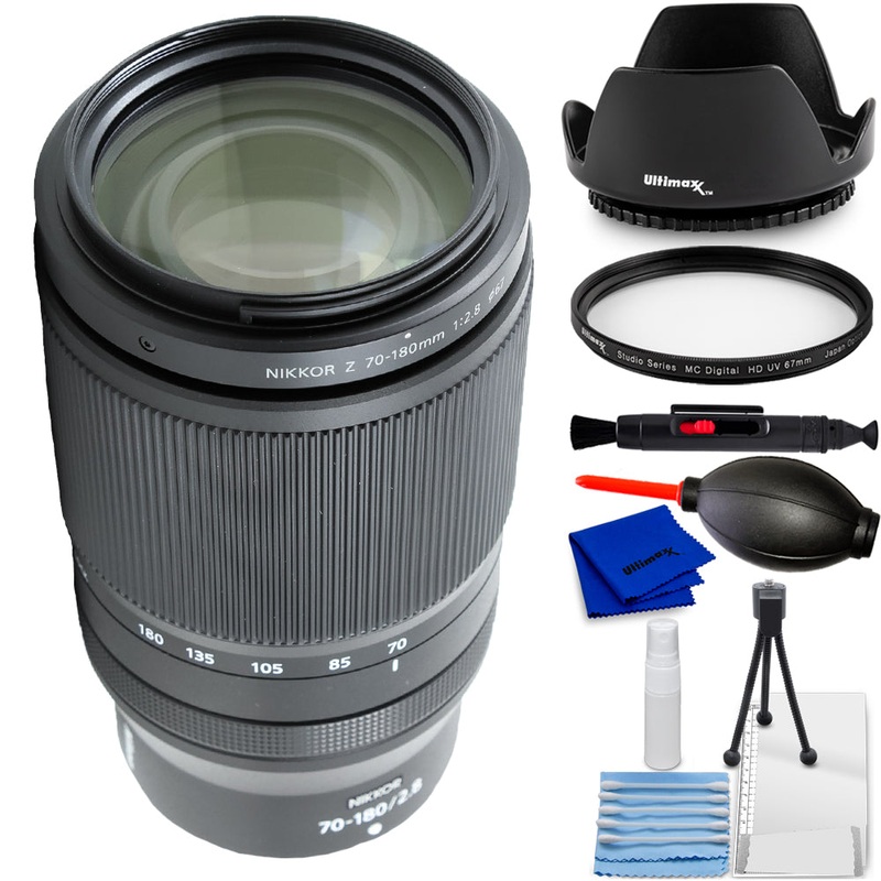 Nikon NIKKOR Z 70-180mm f/2.8 Lens (Nikon Z) 20120 – 7PC Accessory Bundle