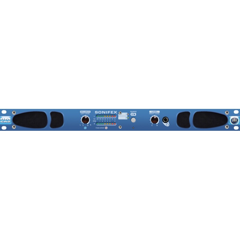 SONIFEX RM-CA2 Confidence Monitor 2 LED Meters & 2 Analogue Stereo Inputs