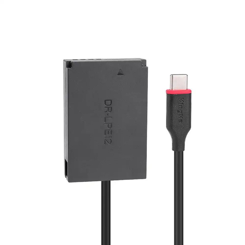 KingMa LP-E12 | Canon | Dummy Battery | USB Type-C