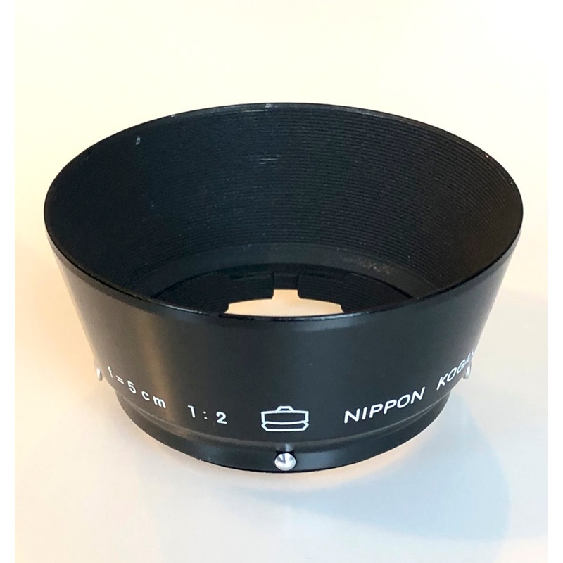 Nippon Kogaku 5cm f2 hood (for rangefinder)