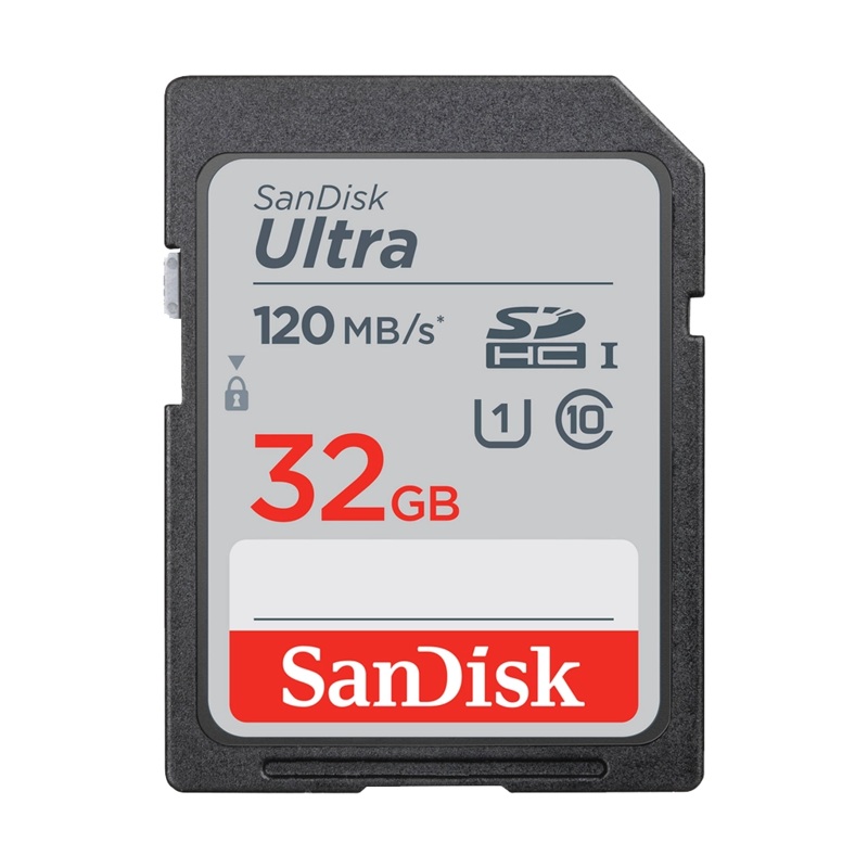 SanDisk 32GB Ultra UHS-I SDHC Memory Card