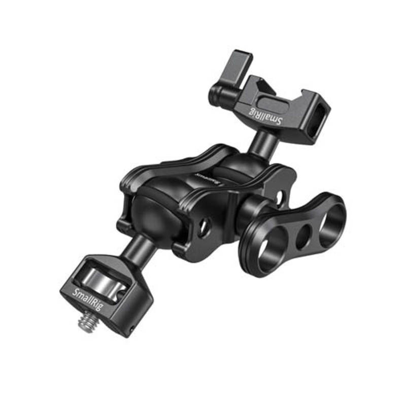 SmallRig Articulating Arm with Screw Ballhead and NATO Clamp Ballhead 2071