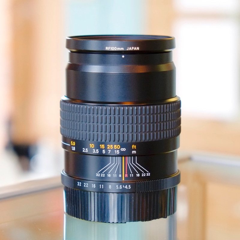 Bronica Zenzanon-RF 100mm f4.5 for Bronica RF645
