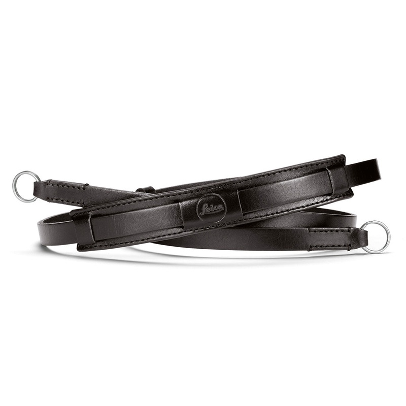 Leica Neck Strap Vintage, leather, black