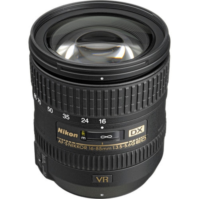 Nikon AF-S DX NIKKOR 16-85mm f/3.5-5.6G ED VR Lens – 2178