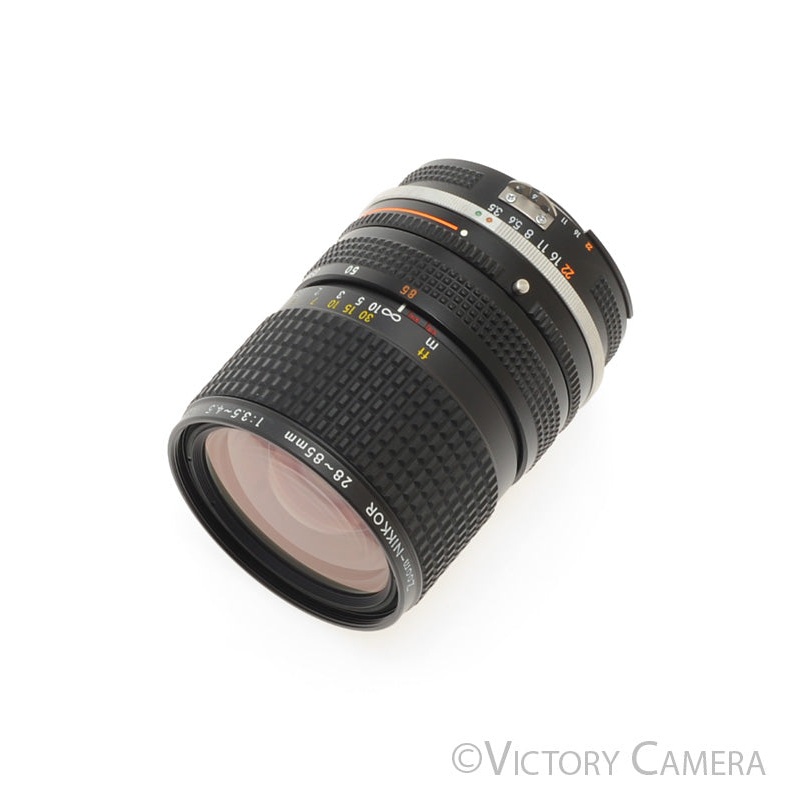 Nikon Nikkor 28-85mm f3.5-4.5 AI-S Manual Focus Zoom Lens [EXC]