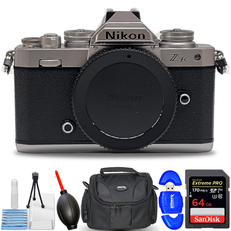 Nikon Zfc Mirrorless Camera 1671 – 7PC Accessory Bundle