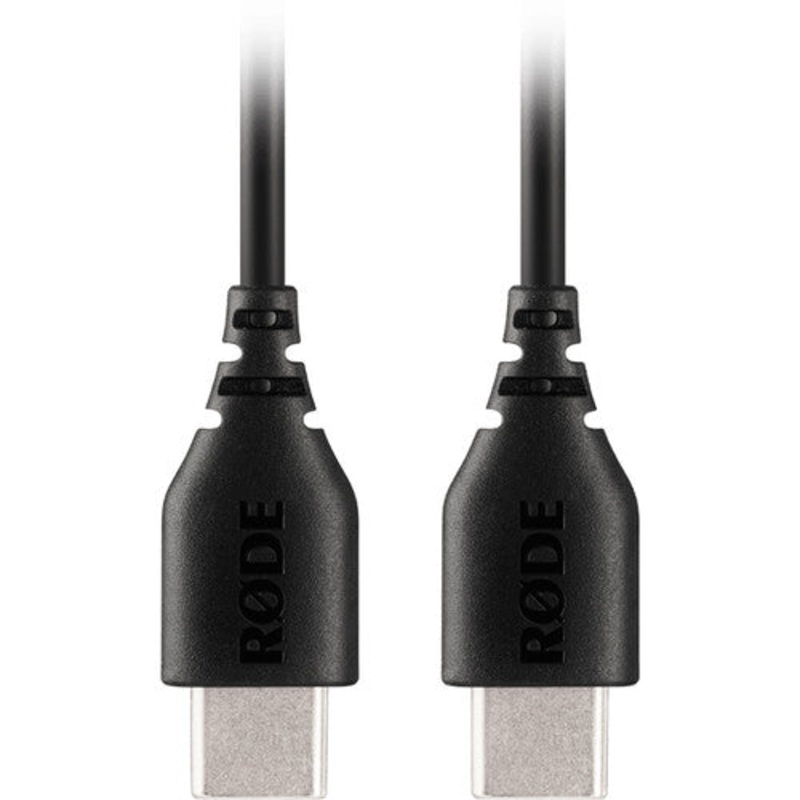 RODE SC22 USB-C to USB-C Cable (Black, 11.8″)