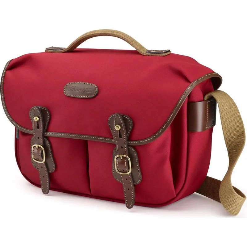 Billingham Hadley Pro – Burgundy Canvas / Chocolate Leather