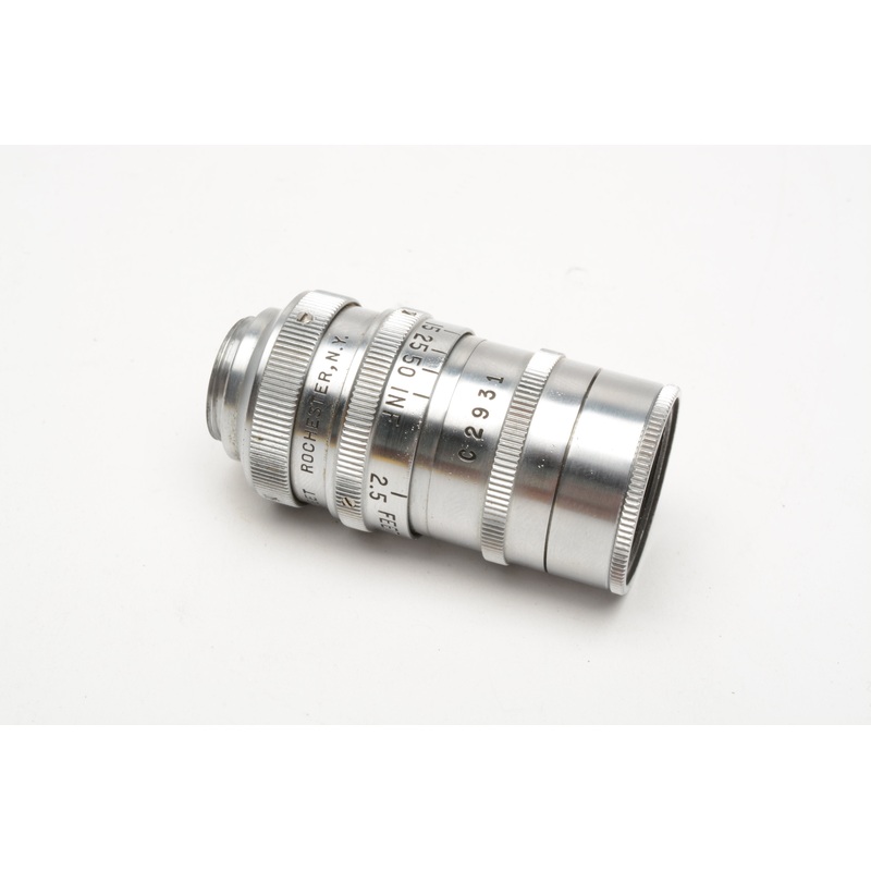 Elgeet Cine-Tel 38mm f2.5 D-Mount lens, clean