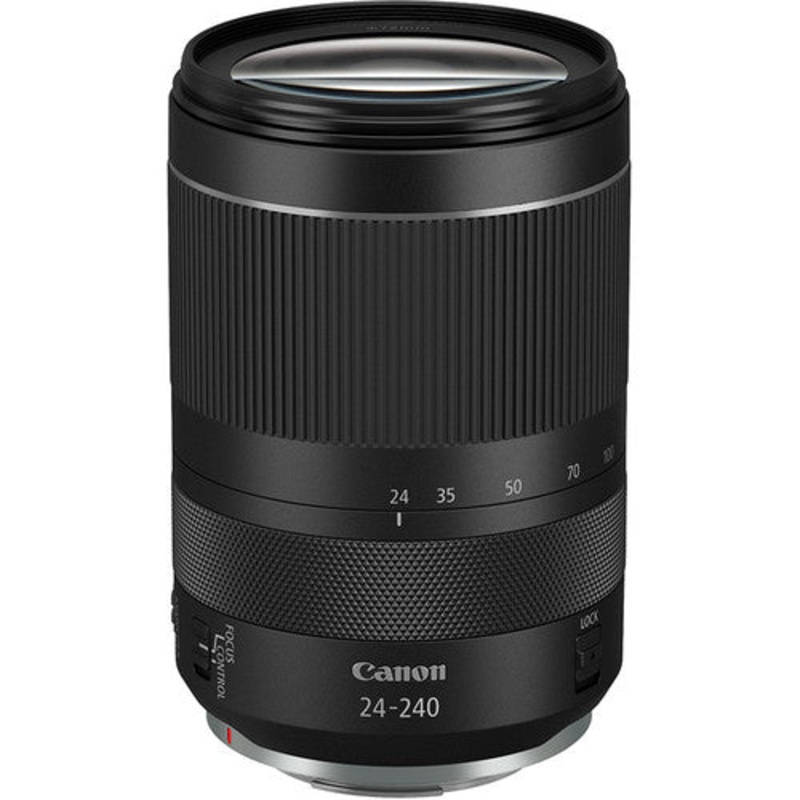 Canon RF 24-240mm f/4-6.3 IS USM Lens (White Box) Black