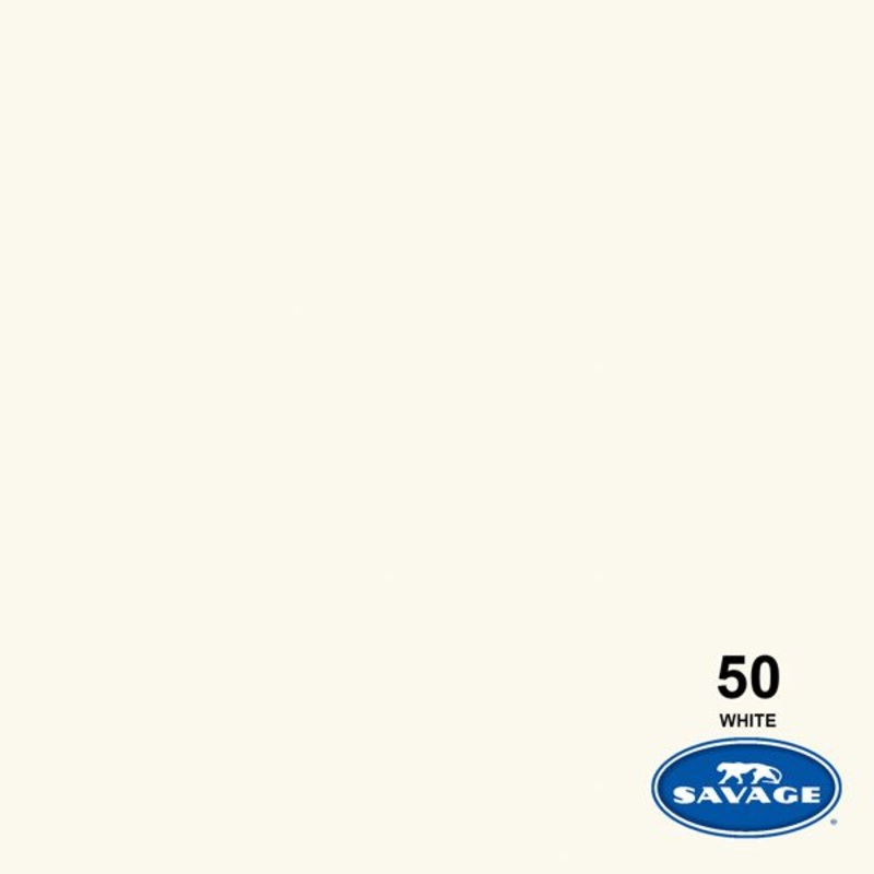 Ciclorama de Papel White #50 Savage 2.7x11m