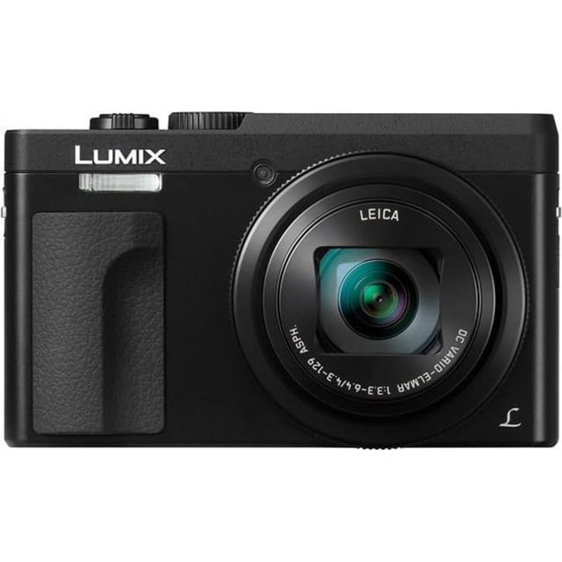 Lumix DC-TZ90 Compact Camera – Black + Leica Lumix f/3.3-6.4 24-720mm f/3.3-6.4